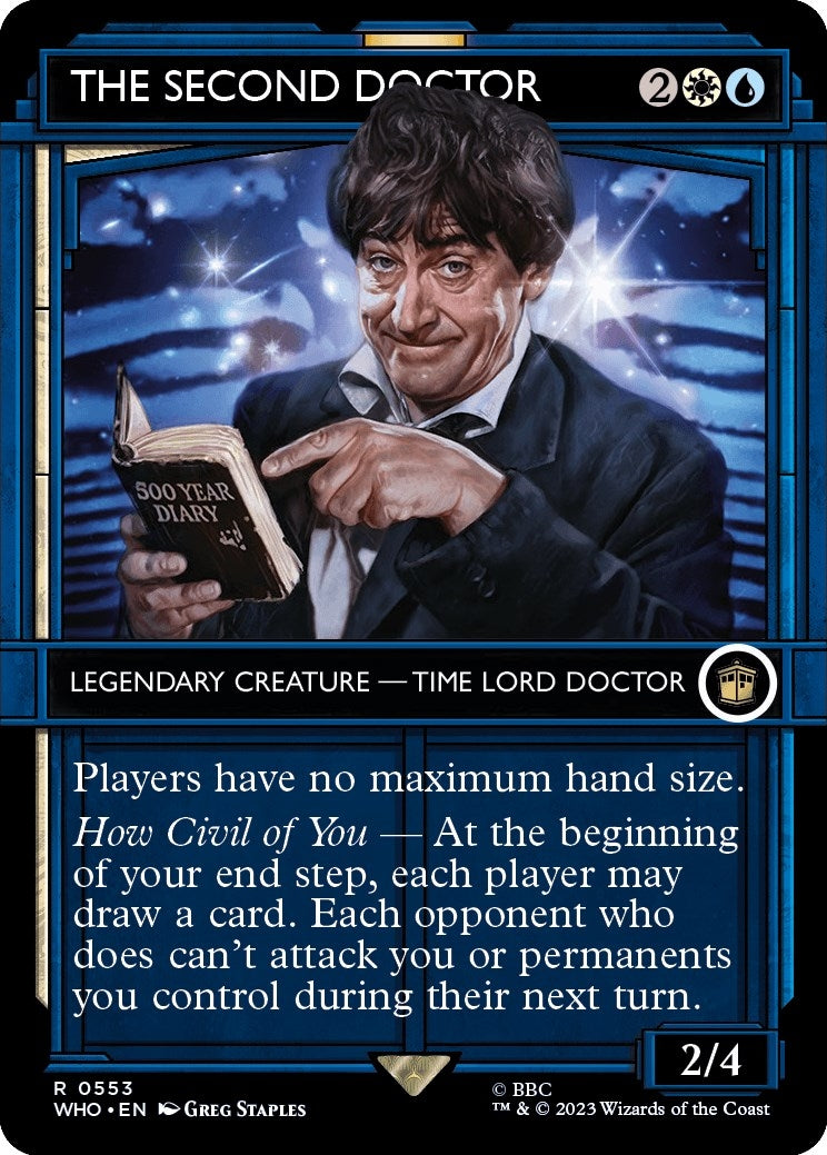 Image for The Second Doctor (Showcase) (553) (WHO) - Magic: The Gathering