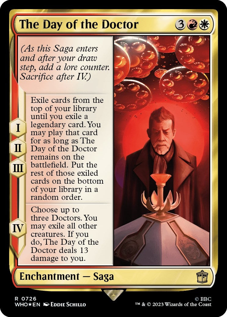 Image for The Day of the Doctor (Surge Foil) (726) (WHO) - Magic: The Gathering