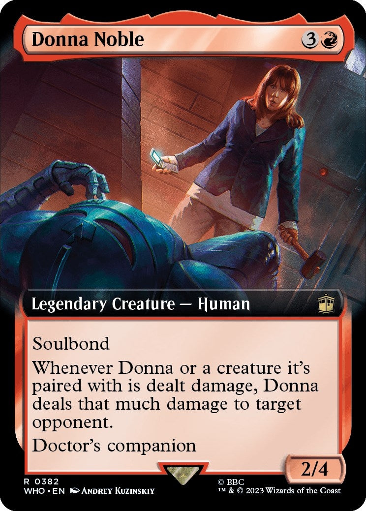 Image for Donna Noble (Extended Art) (382) (WHO) - Magic: The Gathering