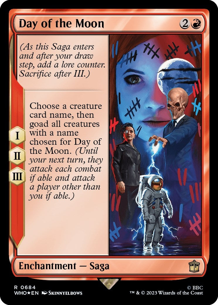 Image for Day of the Moon (Surge Foil) (684) (WHO) - Magic: The Gathering
