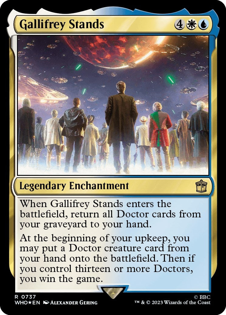 Image for Gallifrey Stands (Surge Foil) (737) (WHO) - Magic: The Gathering