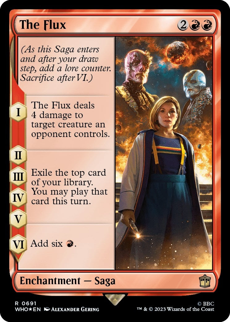 Image for The Flux (Surge Foil) (691) (WHO) - Magic: The Gathering