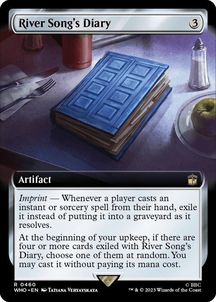 Image for River Song's Diary (Extended Art) (460) (WHO) - Magic: The Gathering