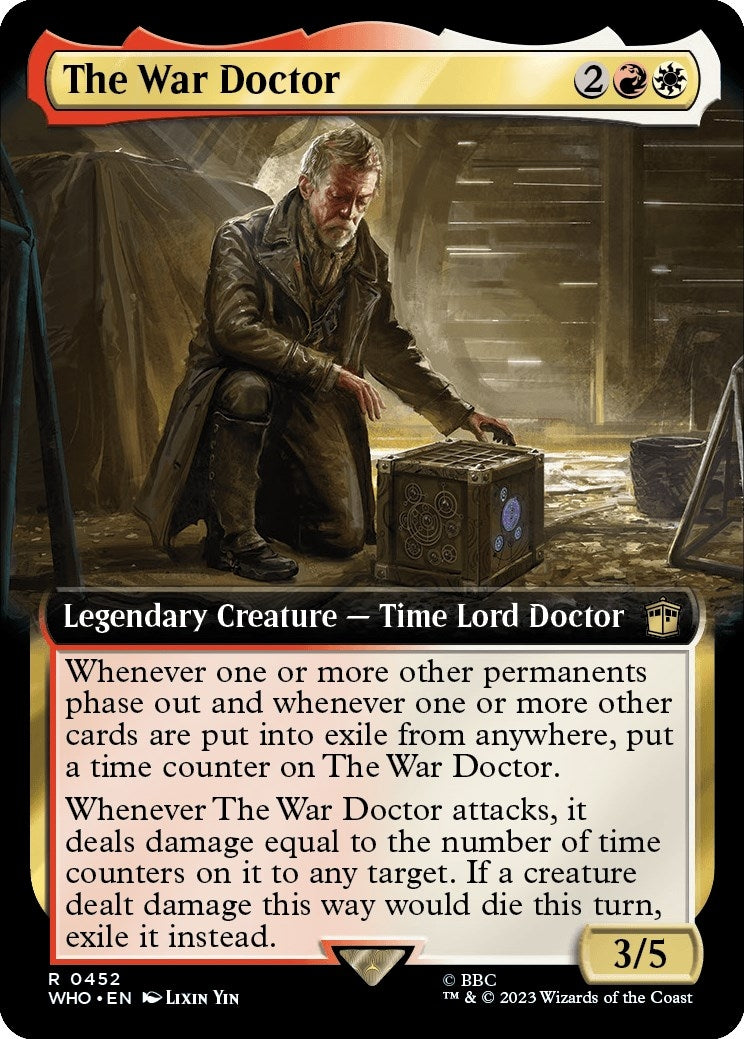 Image for The War Doctor (Extended Art) (452) (WHO) - Magic: The Gathering