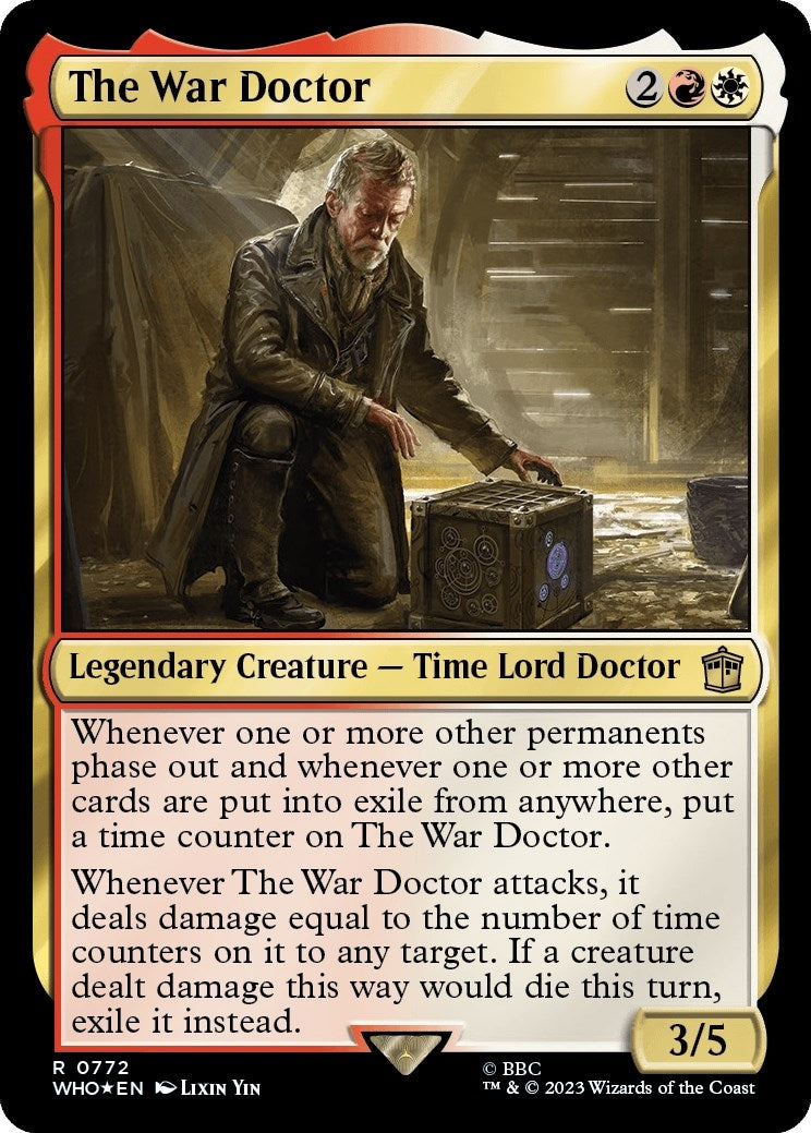 Image for The War Doctor (Surge Foil) (772) (WHO) - Magic: The Gathering