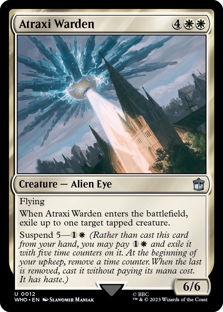 Image for Atraxi Warden (12) (WHO) - Magic: The Gathering
