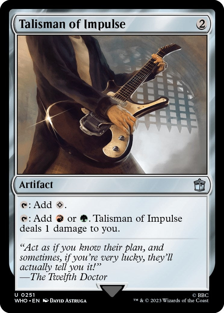 Image for Talisman of Impulse (251) (WHO) - Magic: The Gathering