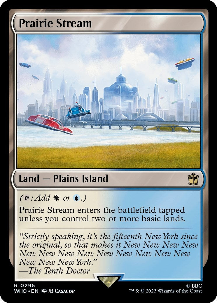 Image for Prairie Stream (295) (WHO) - Magic: The Gathering