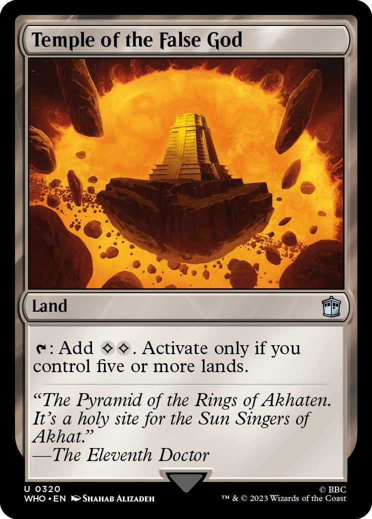 Image for Temple of the False God (320) (WHO) - Magic: The Gathering