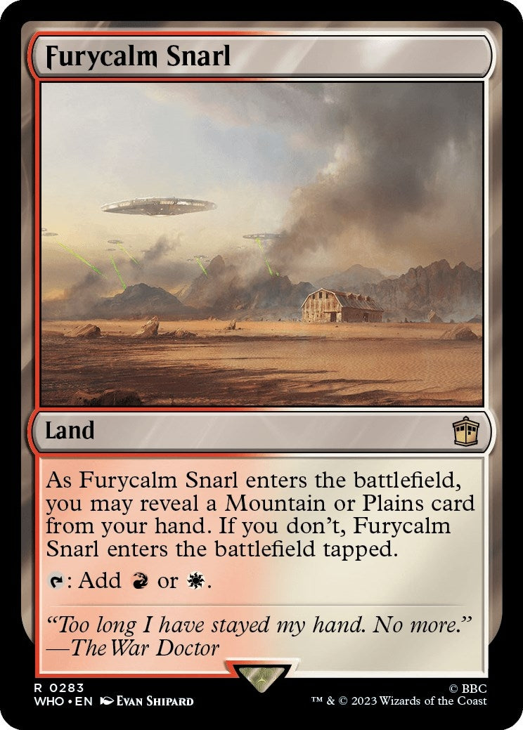 Image for Furycalm Snarl (283) (WHO) - Magic: The Gathering