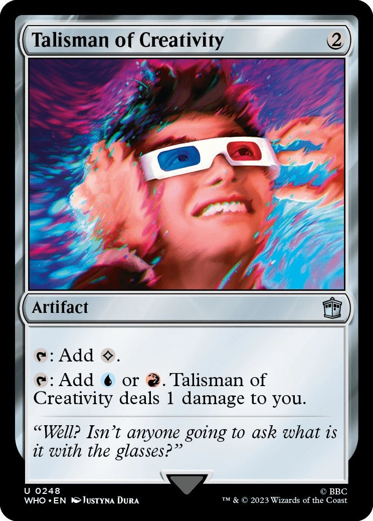 Image for Talisman of Creativity (248) (WHO) - Magic: The Gathering