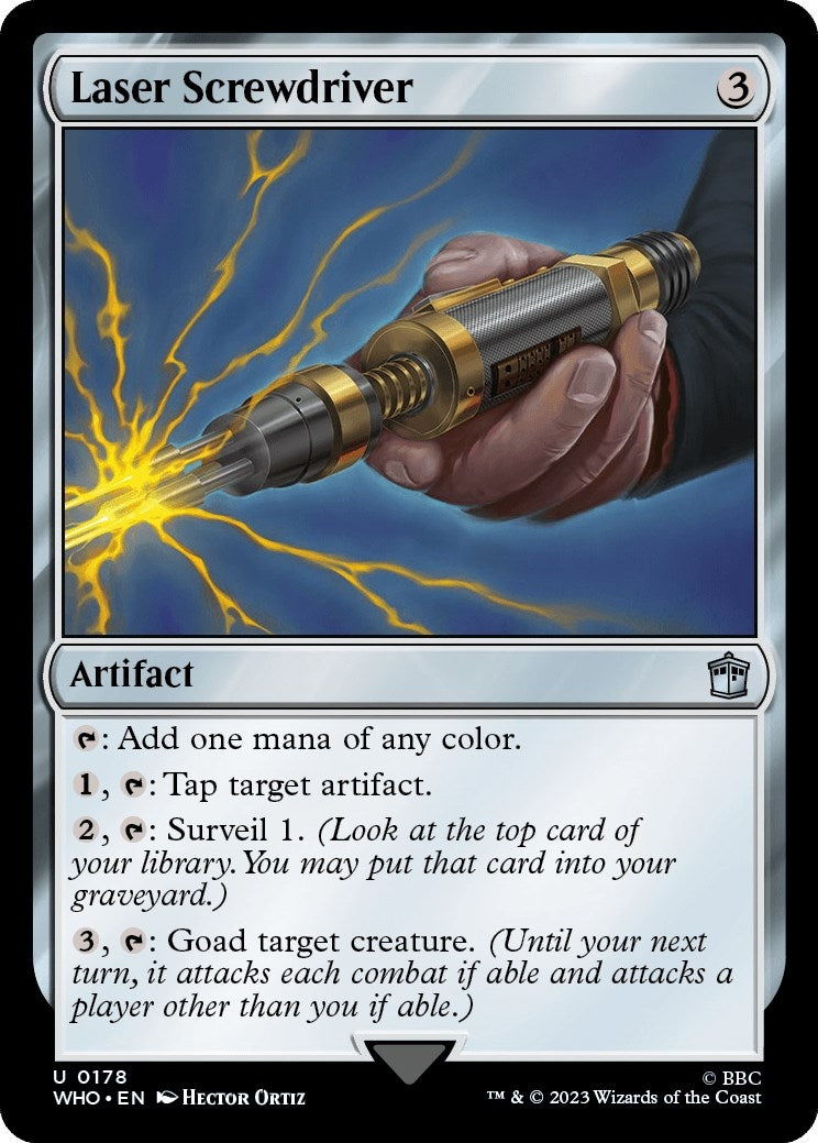Image for Laser Screwdriver (178) (WHO) - Magic: The Gathering