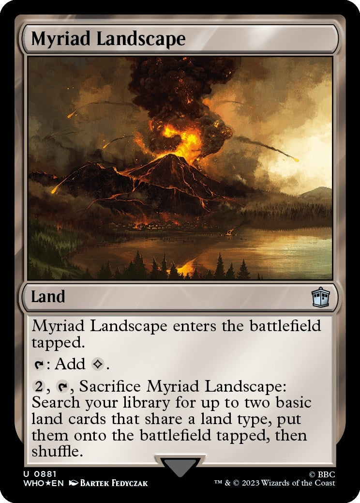 Image for Myriad Landscape (Surge Foil) (881) (WHO) - Magic: The Gathering