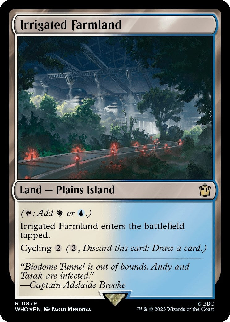 Image for Irrigated Farmland (Surge Foil) (879) (WHO) - Magic: The Gathering