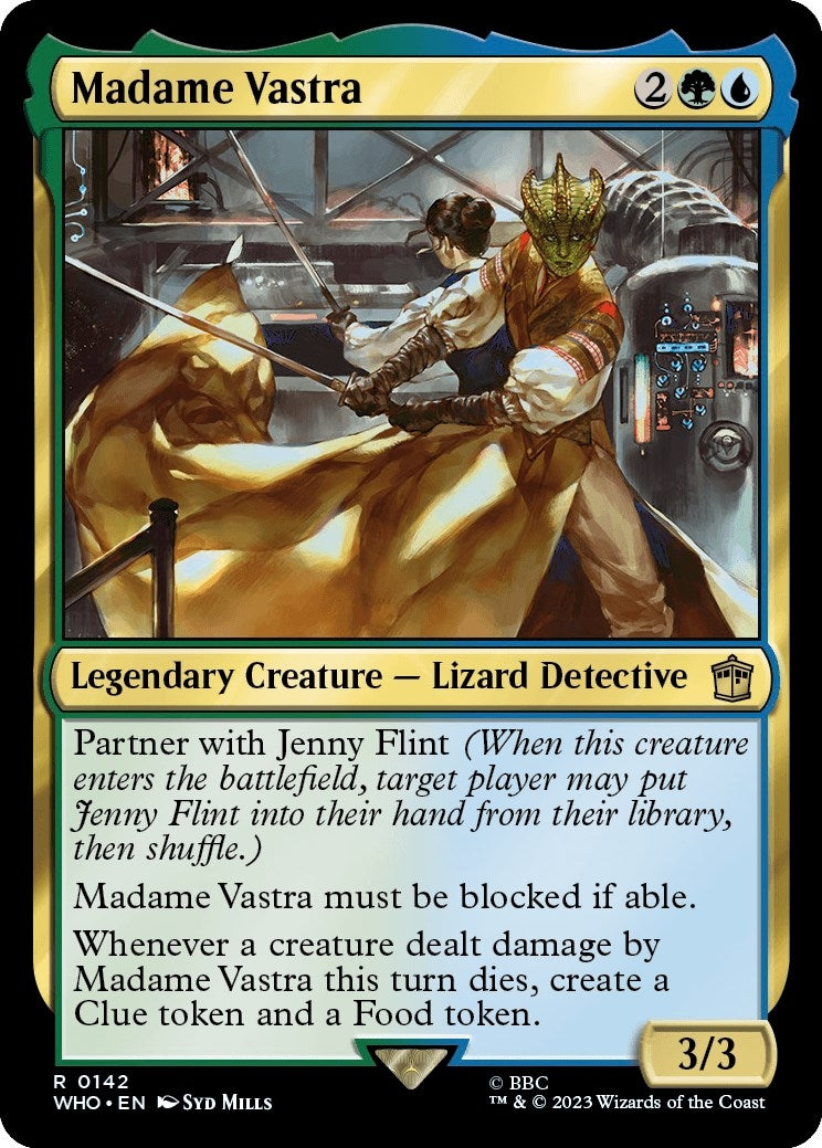 Image for Madame Vastra (142) (WHO) - Magic: The Gathering