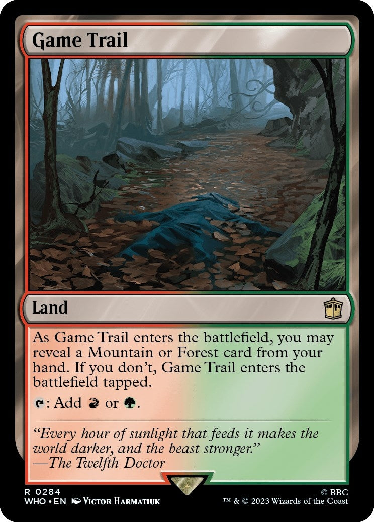Image for Game Trail (284) (WHO) - Magic: The Gathering