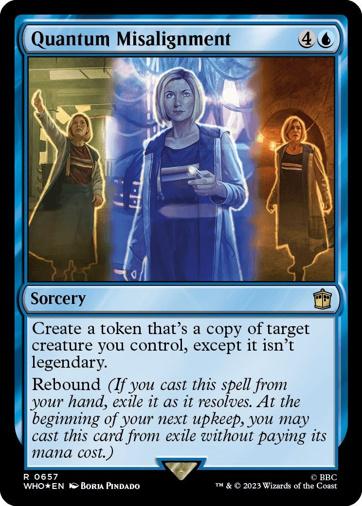 Image for Quantum Misalignment (Surge Foil) (657) (WHO) - Magic: The Gathering
