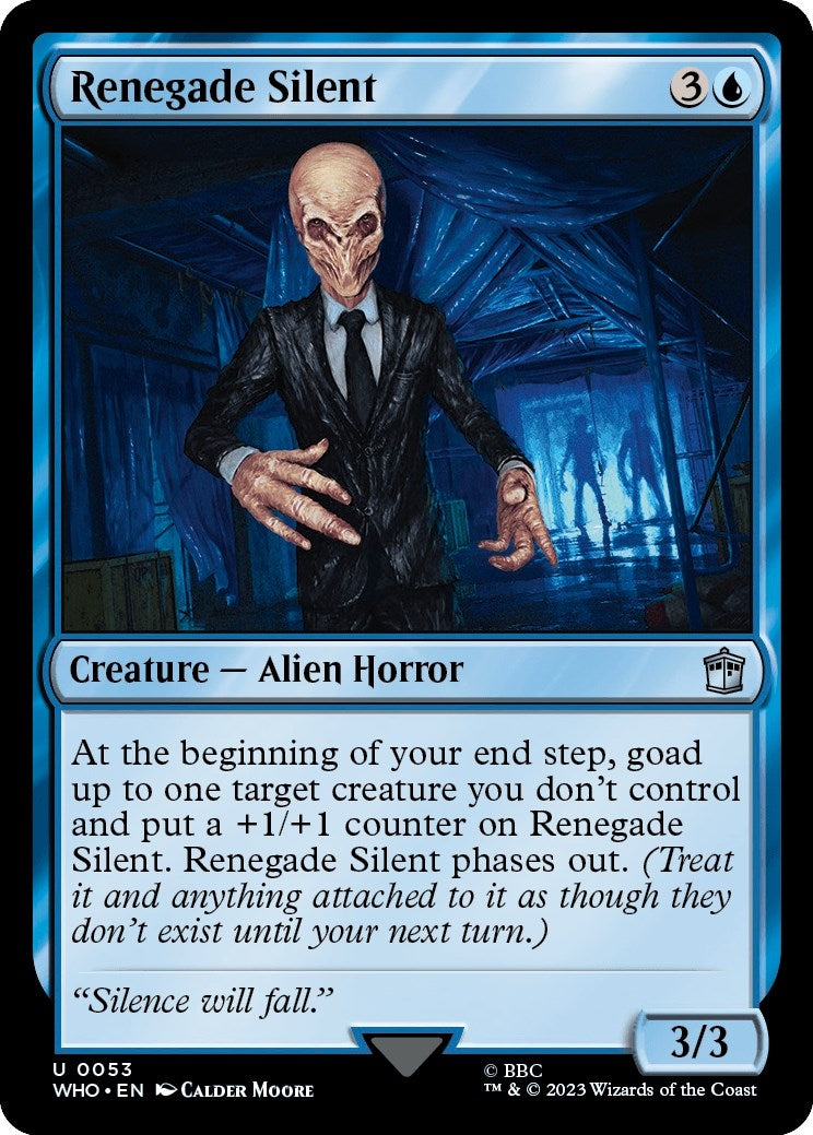 Image for Renegade Silent (53) (WHO) - Magic: The Gathering