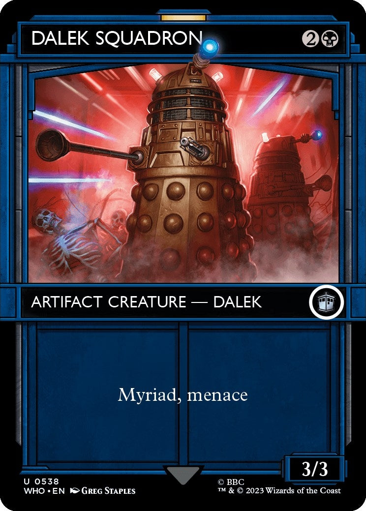 Image for Dalek Squadron (Showcase) (538) (WHO) - Magic: The Gathering