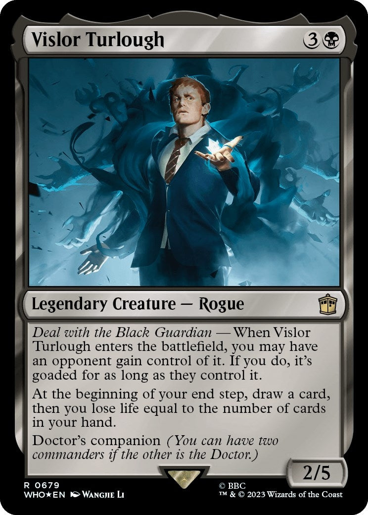 Image for Vislor Turlough (Surge Foil) (679) (WHO) - Magic: The Gathering