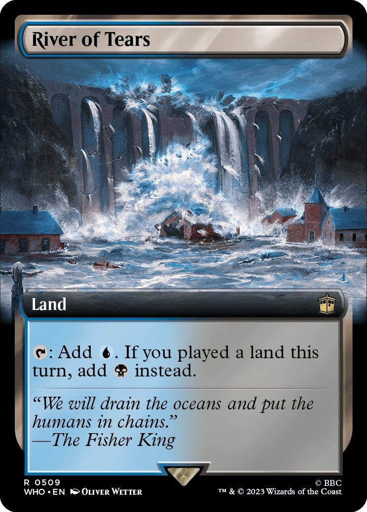 Image for River of Tears (Extended Art) (509) (WHO) - Magic: The Gathering