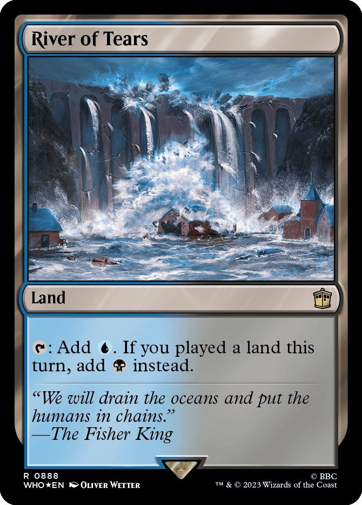 Image for River of Tears (Surge Foil) (888) (WHO) - Magic: The Gathering