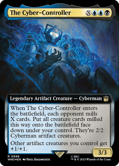 The Cyber-Controller (Extended Art) (Surge Foil) (996) (WHO)