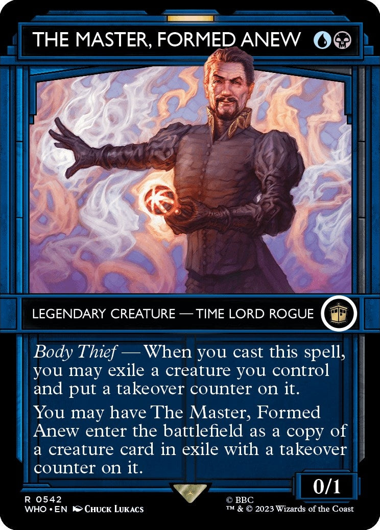 Image for The Master, Formed Anew (Showcase) (542) (WHO) - Magic: The Gathering