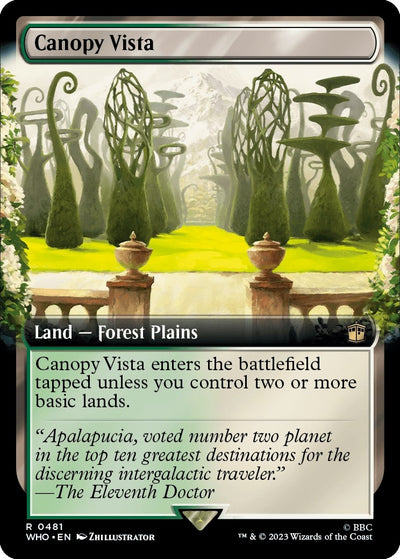 Canopy Vista (Extended Art) (481) (WHO)