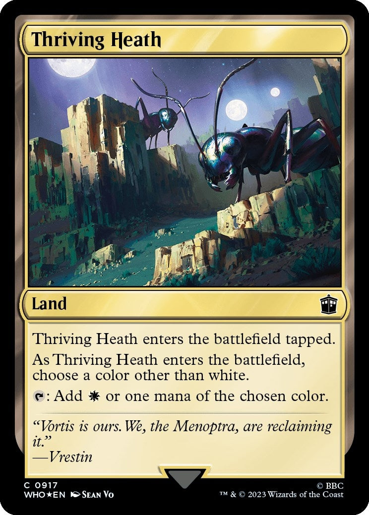 Image for Thriving Heath (Surge Foil) (917) (WHO) - Magic: The Gathering