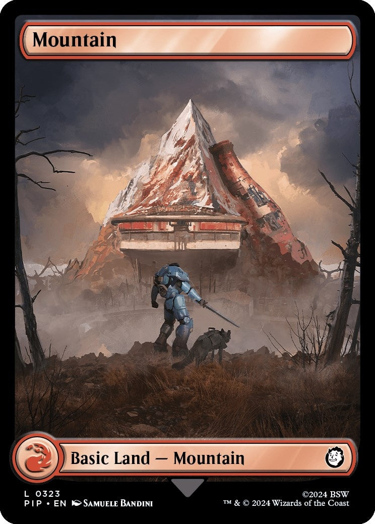 Image for Mountain (0323) (323) (PIP) - Magic: The Gathering