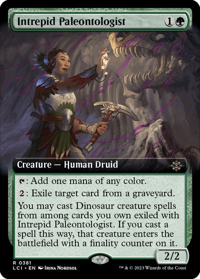 Intrepid Paleontologist (Extended Art) (381) (LCI)