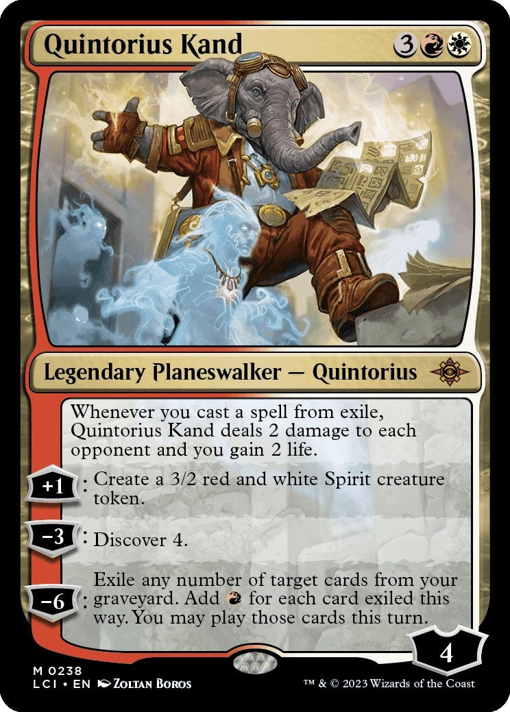 Image for Quintorius Kand (238) (LCI) - Magic: The Gathering