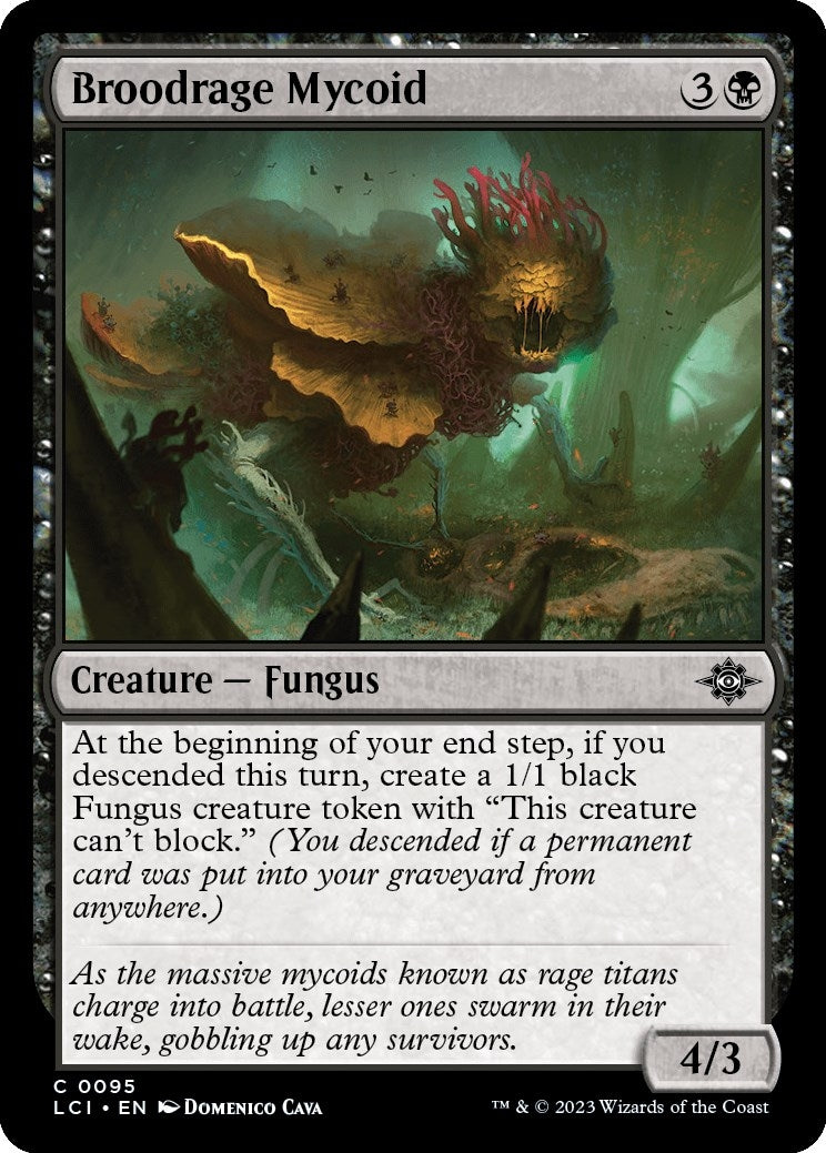 Image for Broodrage Mycoid (95) (LCI) - Magic: The Gathering