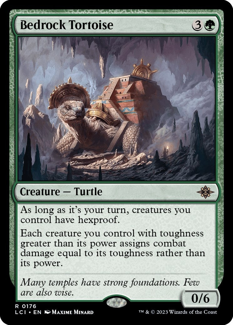 Image for Bedrock Tortoise (176) (LCI) - Magic: The Gathering