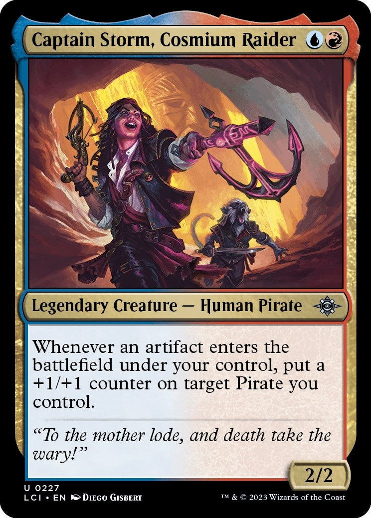 Image for Captain Storm, Cosmium Raider (227) (LCI) - Magic: The Gathering