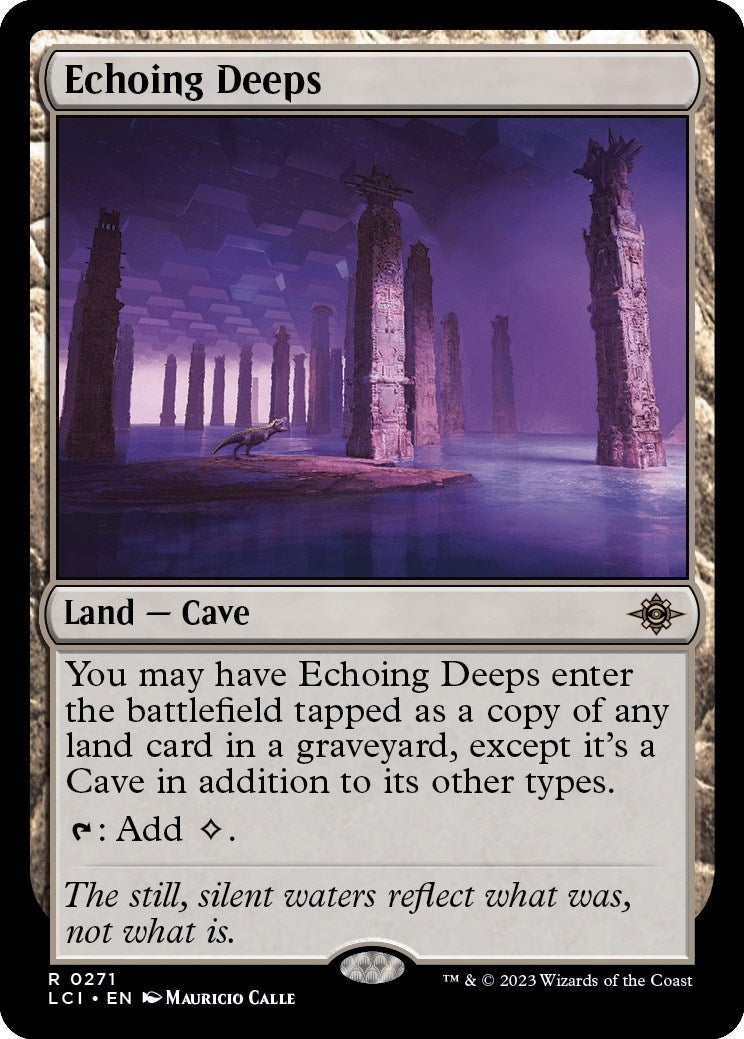 Image for Echoing Deeps (271) (LCI) - Magic: The Gathering