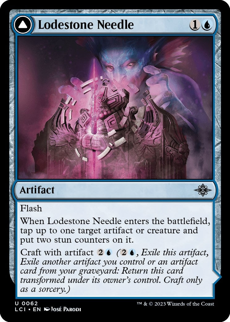 Image for Lodestone Needle (62) (LCI) - Magic: The Gathering