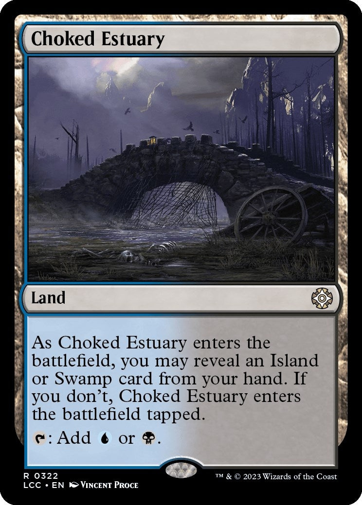 Image for Choked Estuary (322) (LCC) - Magic: The Gathering