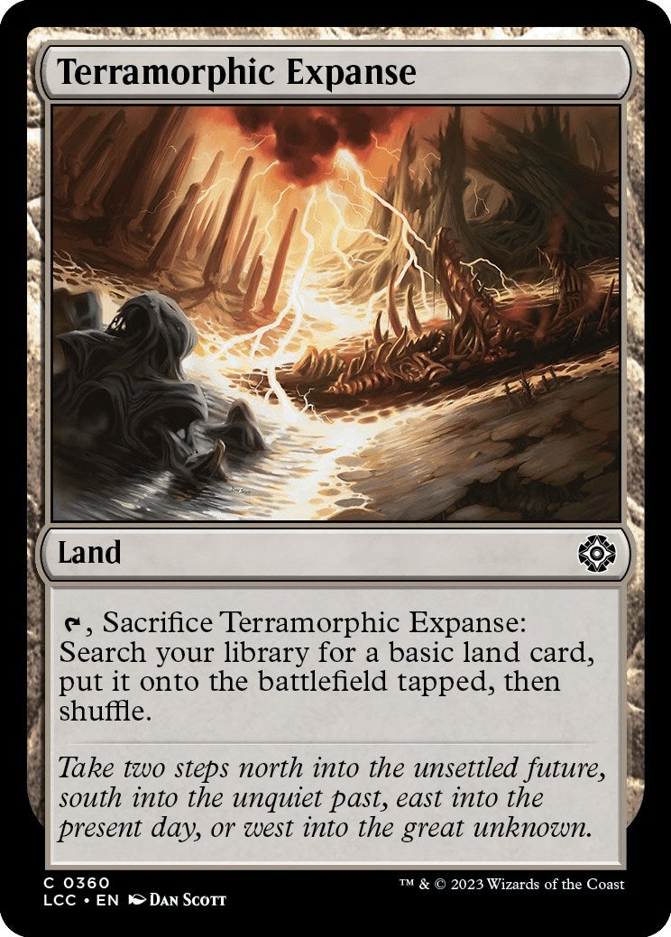 Image for Terramorphic Expanse (360) (LCC) - Magic: The Gathering