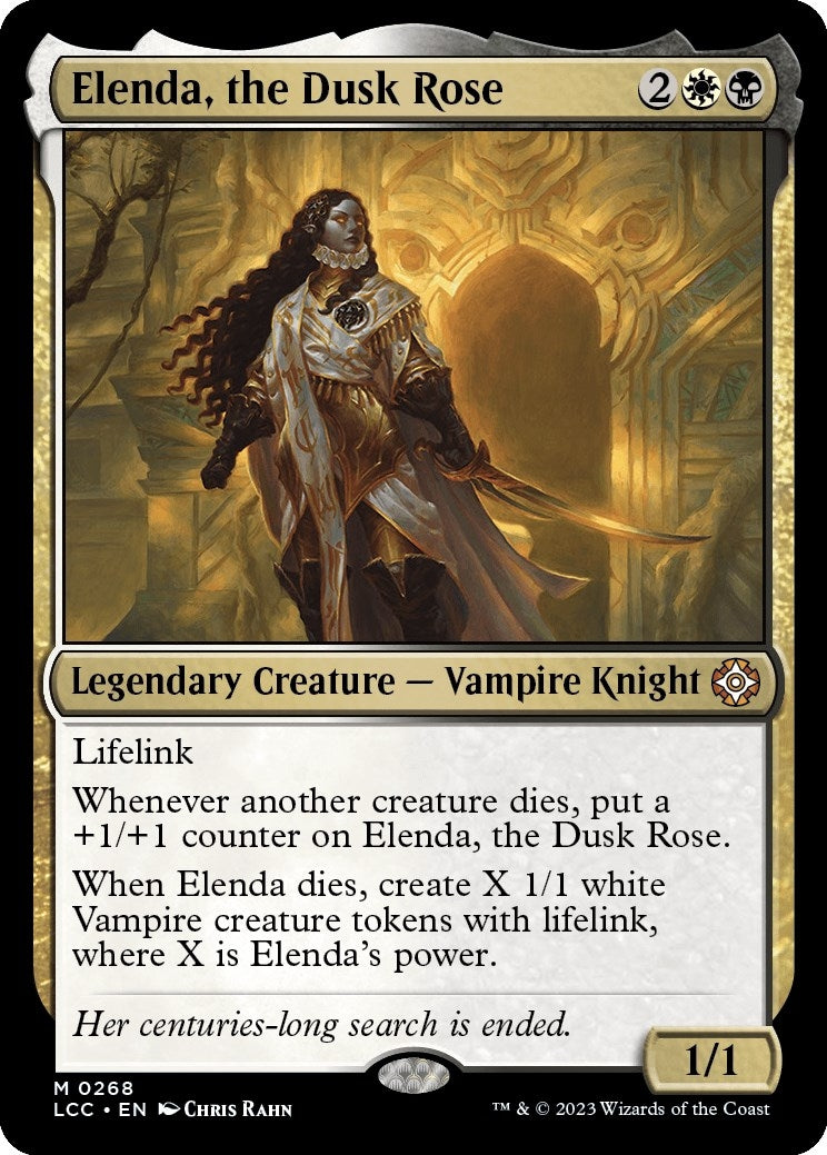 Image for Elenda, the Dusk Rose (268) (LCC) - Magic: The Gathering