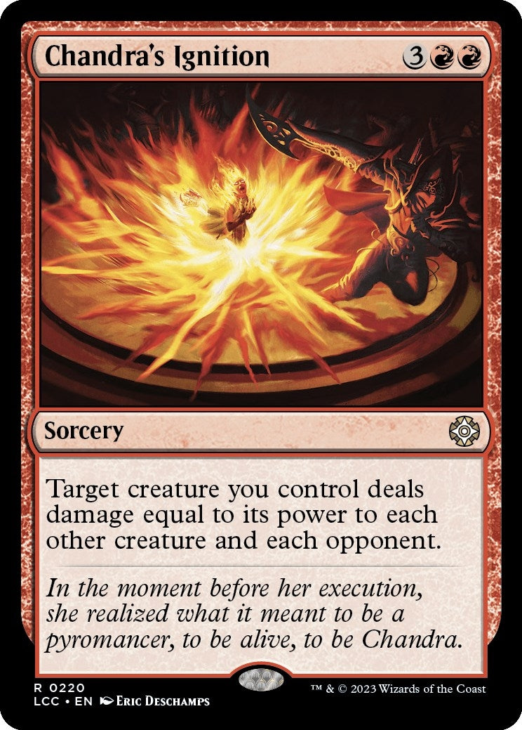 Image for Chandra's Ignition (220) (LCC) - Magic: The Gathering