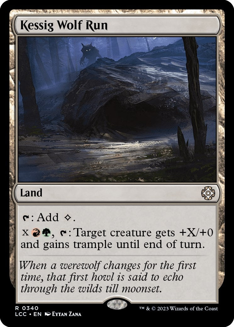Image for Kessig Wolf Run (340) (LCC) - Magic: The Gathering