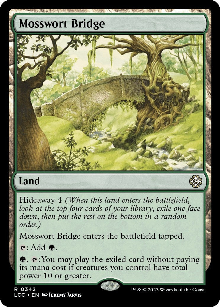 Image for Mosswort Bridge (342) (LCC) - Magic: The Gathering