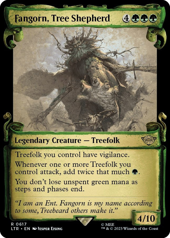 Image for Fangorn, Tree Shepherd (Showcase Scrolls) (617) (LTR) - Magic: The Gathering