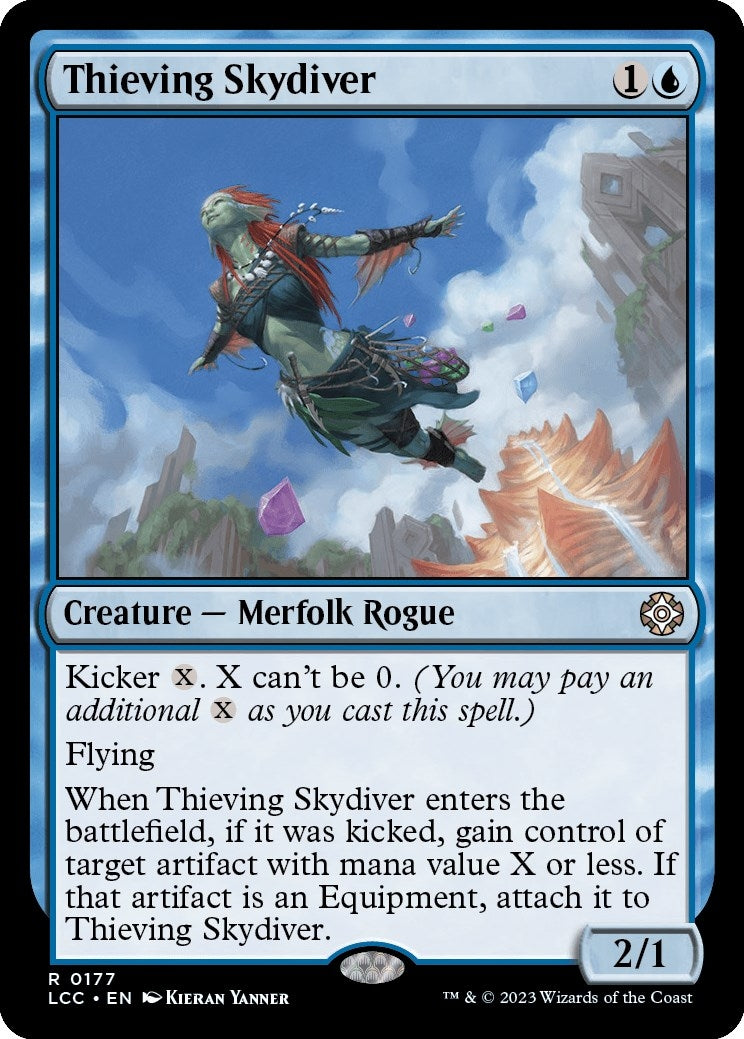 Image for Thieving Skydiver (177) (LCC) - Magic: The Gathering