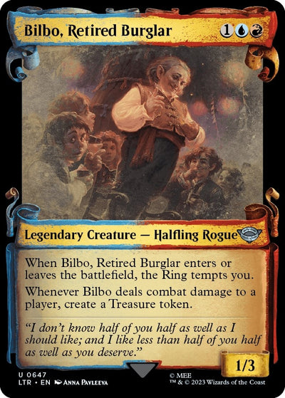 Bilbo, Retired Burglar (Showcase Scrolls) (647) (LTR)