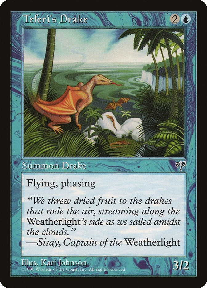 Teferi's Drake (MIR) Japanese