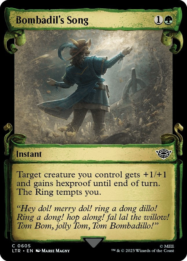 Image for Bombadil's Song (Showcase Scrolls) (605) (LTR) - Magic: The Gathering