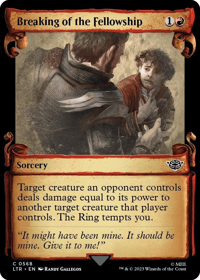 Image for Breaking of the Fellowship (Showcase Scrolls) (568) (LTR) - Magic: The Gathering